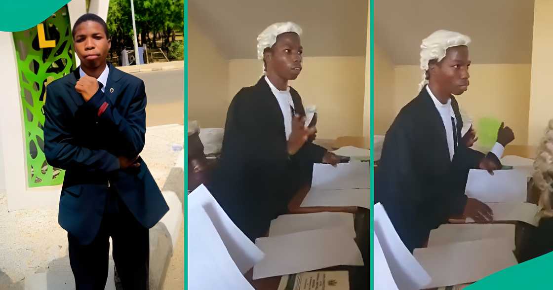 200-level law student addresses criticism over viral courtroom appearance video.