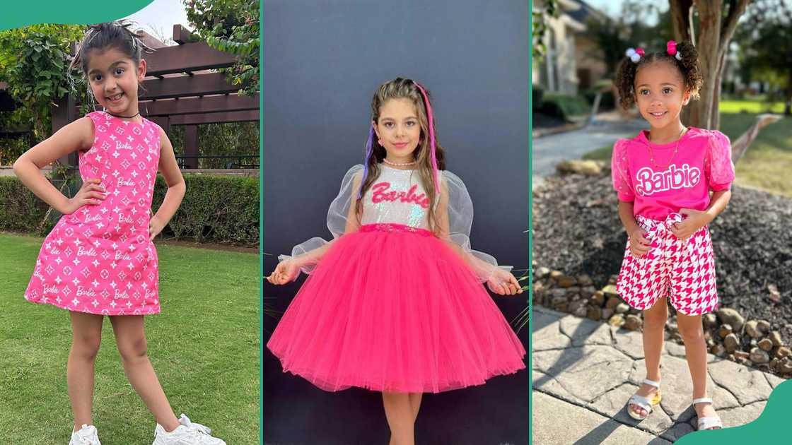 Trendy and playful Barbie styles for kids.