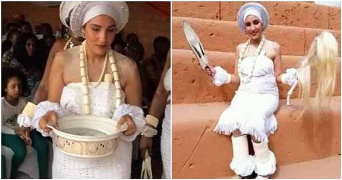 Meet Moroccan lady who is alleged to be co-wife with Regina Daniels (photos) Meet Moroccan lady who is alleged to be co-wife with Regina Daniels (photos)