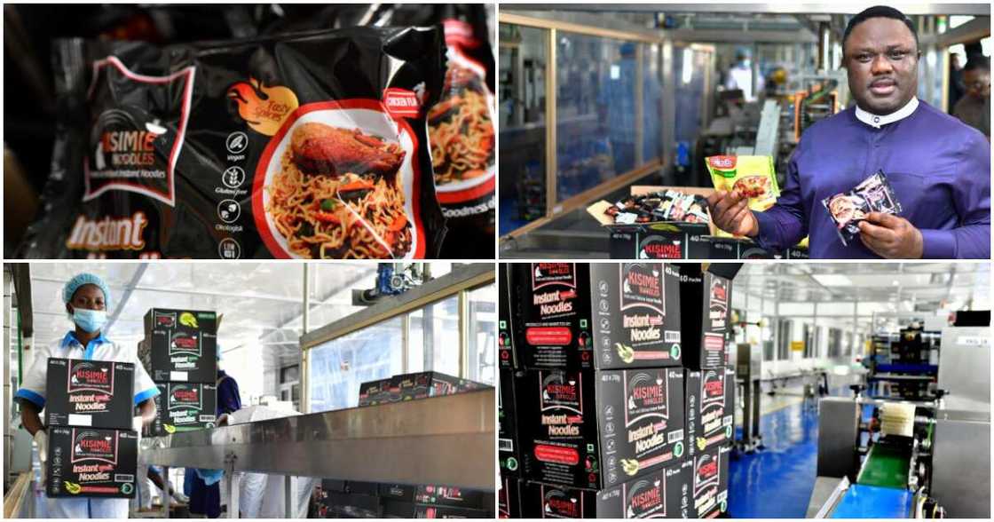 Cross River Noodles, The governor of Cross River, Professor Benedict Ayade Cross River Noodles, The governor of Cross River, Professor Benedict Ayade