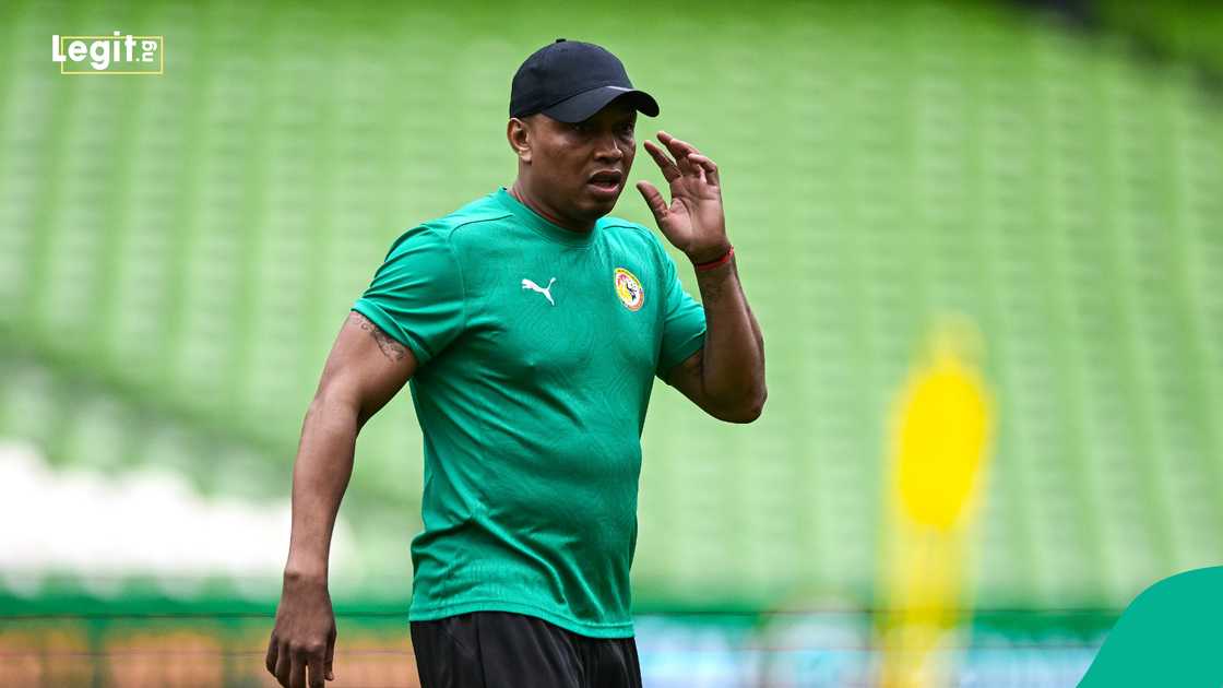 El-Hadji Diouf, Senegal, Dublin, Ireland, Aviva Stadium. El-Hadji Diouf, Senegal, Dublin, Ireland, Aviva Stadium.