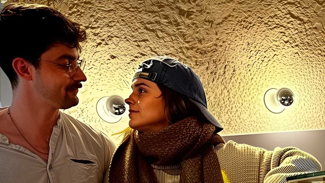 Emma Watson and Kieran Brown at a bakery in Jericho Emma Watson and Kieran Brown at a bakery in Jericho