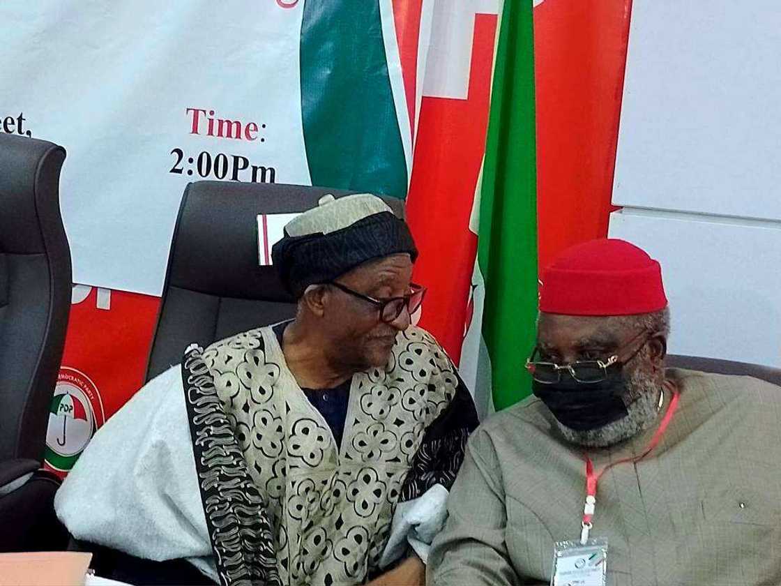 Adolphus Wabara now PDP BoT chair Adolphus Wabara now PDP BoT chair