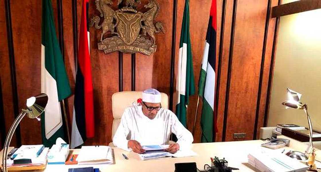 Shugaba Muhammadu Buhari
Hakkin mallakar hoto: Fadar shugaban kasa Shugaba Muhammadu Buhari
Hakkin mallakar hoto: Fadar shugaban kasa