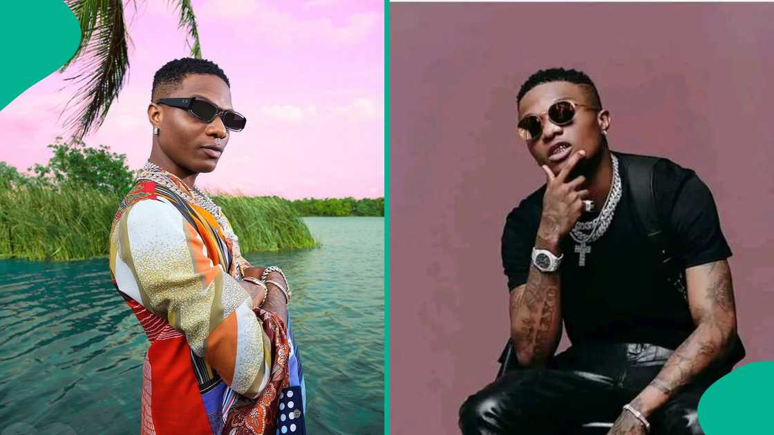 Wizkid rocks classy outfits