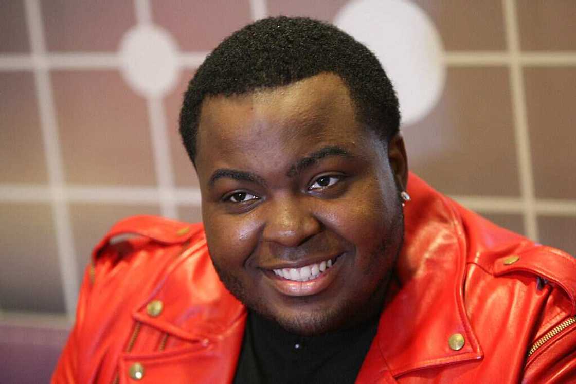 Recording artist Sean Kingston at 106 & Park Studio Recording artist Sean Kingston at 106 & Park Studio