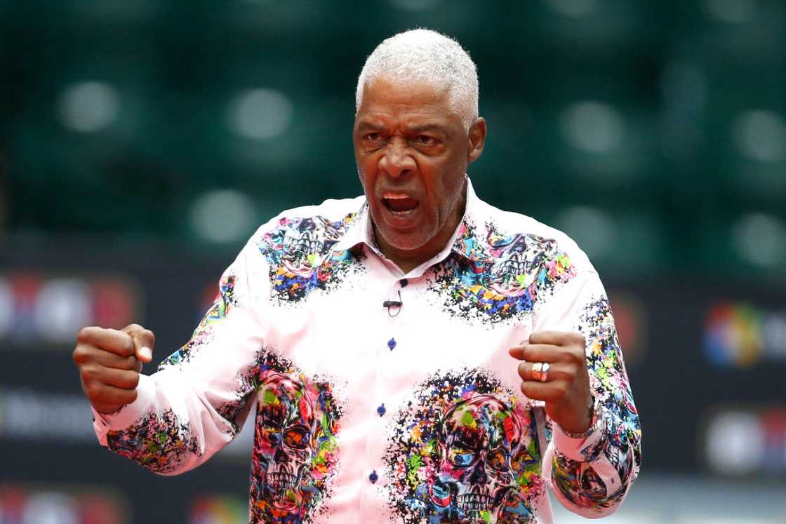 Julius Erving at Comerica Center in Frisco, Texas.