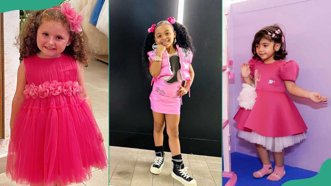 Pretty in pink Barbie looks. Pretty in pink Barbie looks.