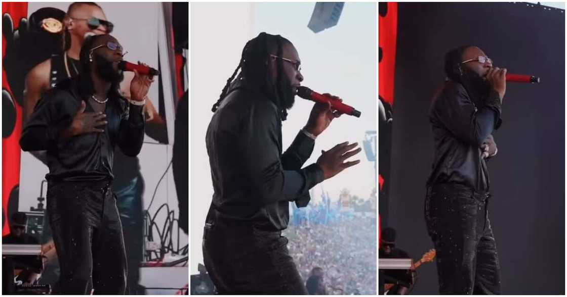 Photos of Burna Boy at Coachella