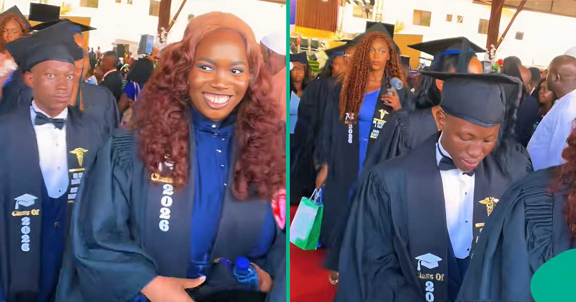 Babcock University medical graduates celebrate their induction ceremony. Babcock University medical graduates celebrate their induction ceremony.