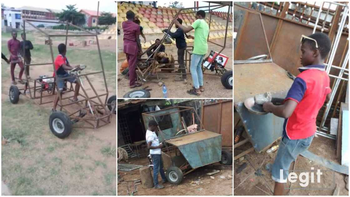 Building cars in Nigeria/Nigerian youths showed off their creativity Building cars in Nigeria/Nigerian youths showed off their creativity