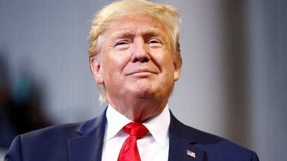 Clip features Trump sharing a lighthearted moment with former Formula One driver Mario Andretti. Clip features Trump sharing a lighthearted moment with former Formula One driver Mario Andretti.