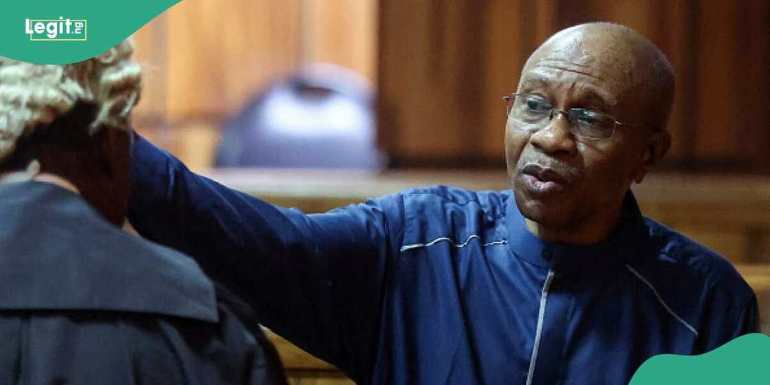 Godwin Emefiele in court Godwin Emefiele in court