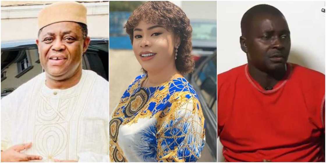 Femi Fani-Kayode's body guard reveals actress wife had 5 family members, 15 nannies living with them Femi Fani-Kayode's body guard reveals actress wife had 5 family members, 15 nannies living with them