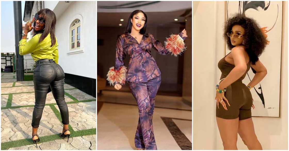 Photos of Blessing CEO, Tonto Dikeh and Phyna Photos of Blessing CEO, Tonto Dikeh and Phyna