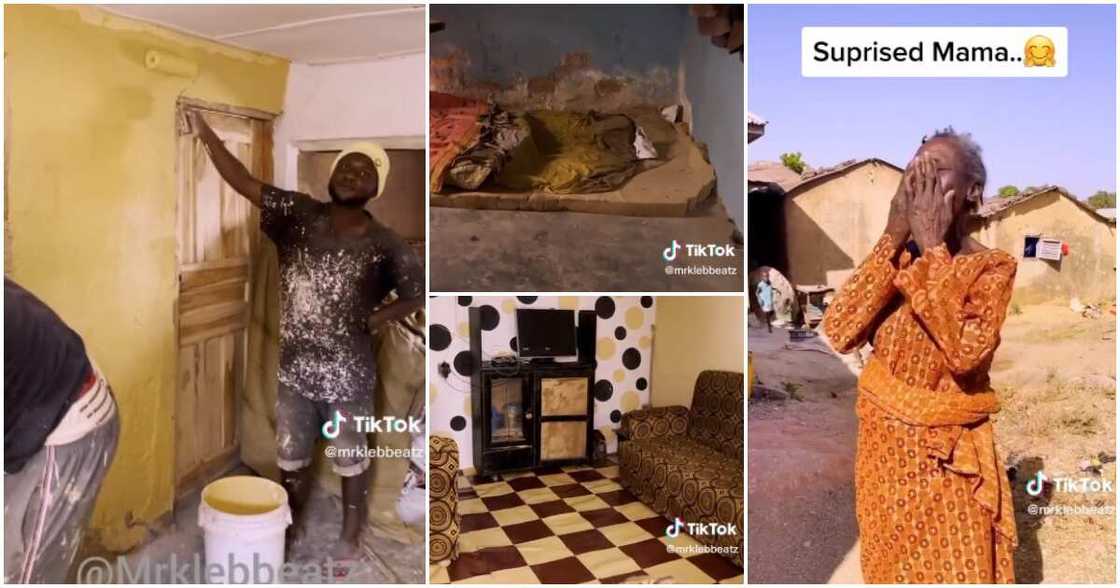 Hamsatu aka Mama Takama, tiny foam, poor woman, man redesigns Hamsatu aka Mama Takama, tiny foam, poor woman, man redesigns