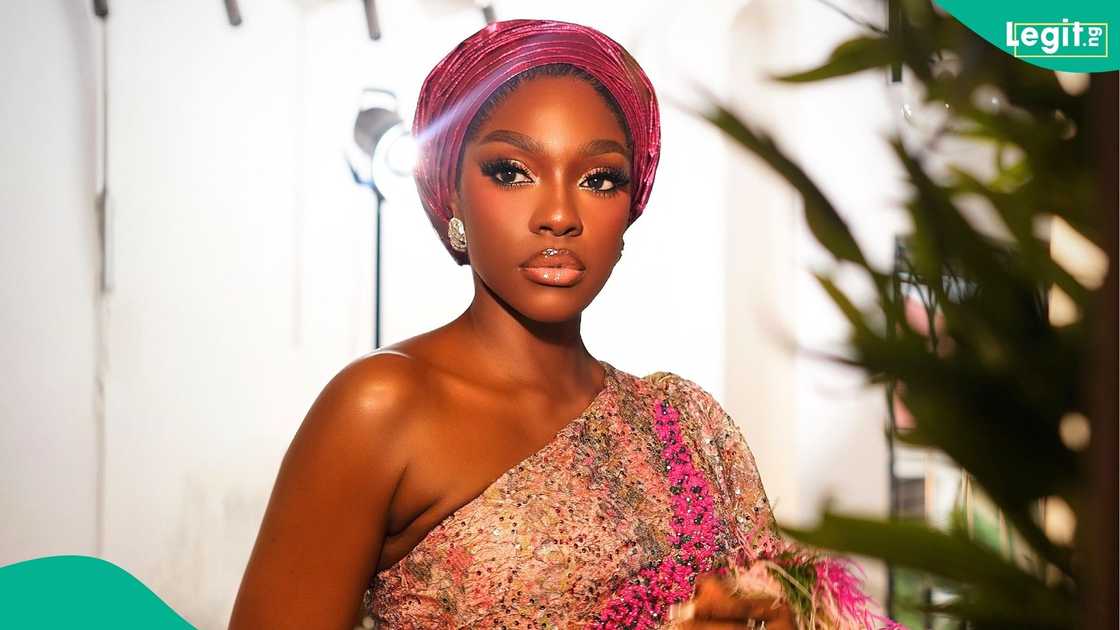 Nollywood actress Beverly Osu draws criticism over birthday photos holding a rosary
