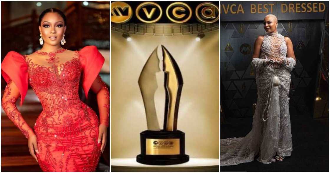 Photos of Osas Ighodaro and Nancy Isime at the AMVCAs Photos of Osas Ighodaro and Nancy Isime at the AMVCAs