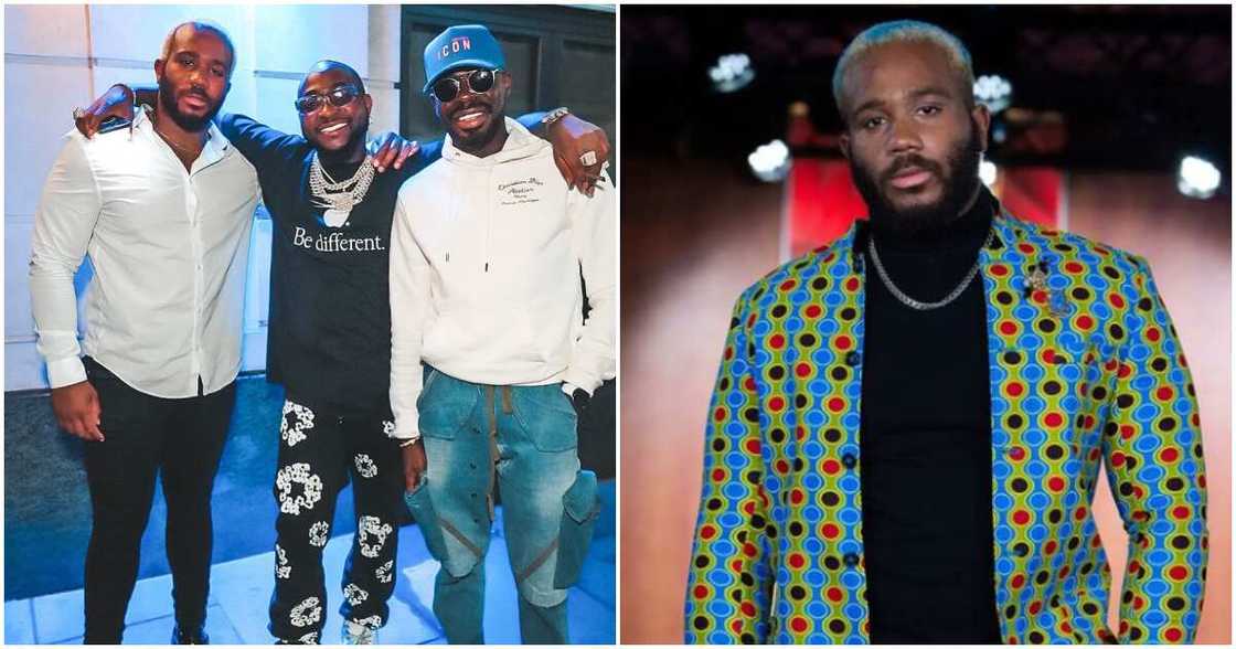 Photo of BBNaija star Kiddwaya, David and Prince Photo of BBNaija star Kiddwaya, David and Prince