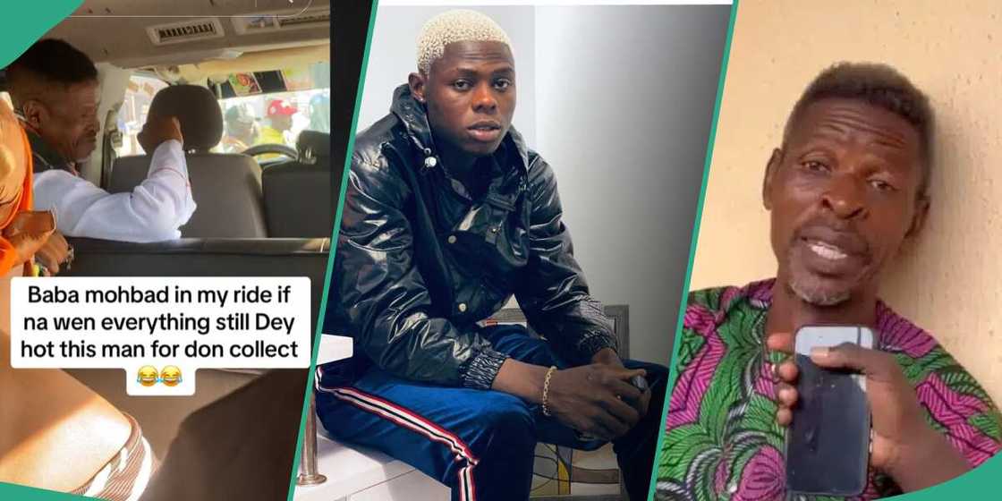 Mohbad’s dad spotted in a bus Mohbad’s dad spotted in a bus