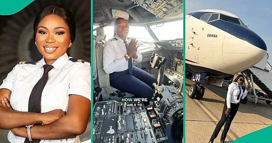 Female captain answers 'biggest aviation mystery' of how pilots fly at night. Female captain answers 'biggest aviation mystery' of how pilots fly at night.