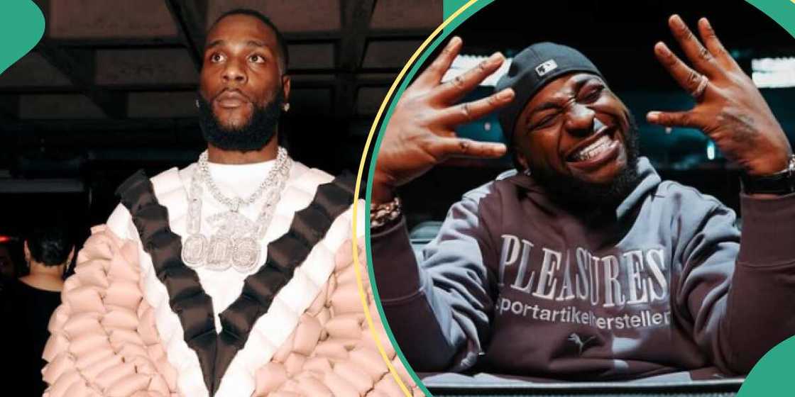 Burna Boy shades Davido Burna Boy shades Davido