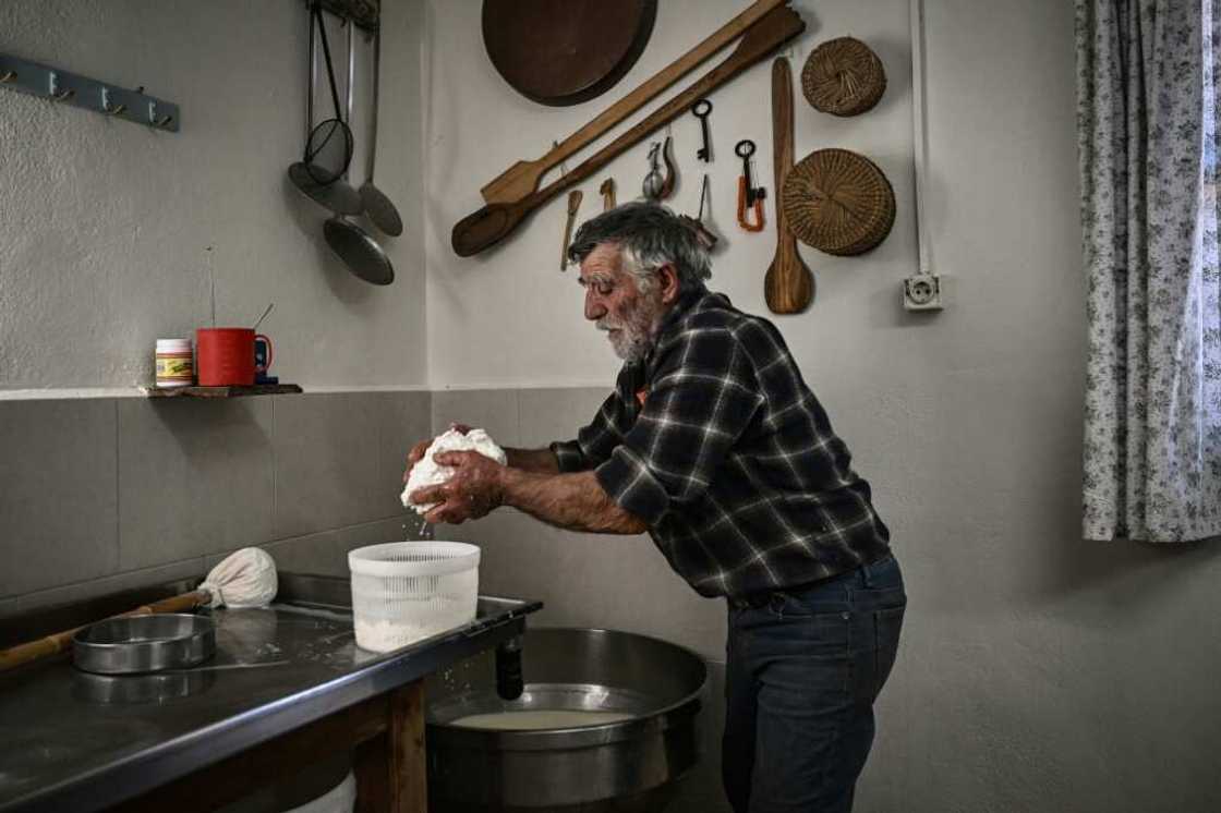 Naxos graviera is one of Greece's most popular cheeses Naxos graviera is one of Greece's most popular cheeses