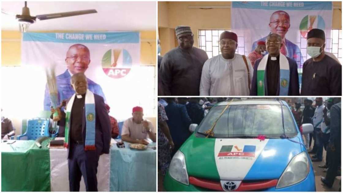 Anambra: Anglican Reverend Joins APC, Declares Interest in Contesting Governorship Election Anambra: Anglican Reverend Joins APC, Declares Interest in Contesting Governorship Election