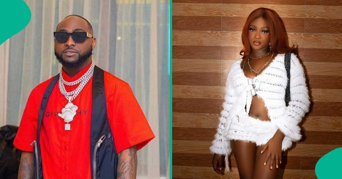 Lady speaks about Davido and his signeee Morravey in a viral video. Lady speaks about Davido and his signeee Morravey in a viral video.