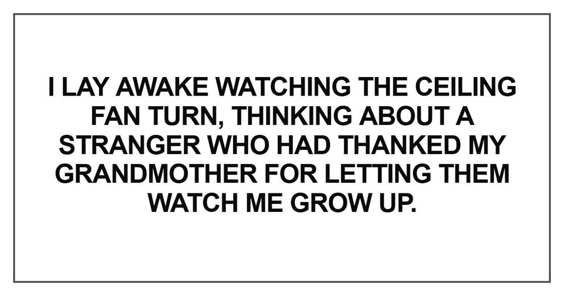 I lay awake watching I lay awake watching