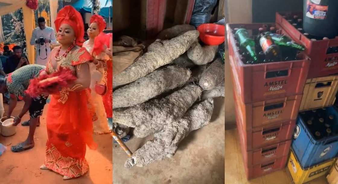 Photos of a lady on her traditional wedding day. Photos of a lady on her traditional wedding day.