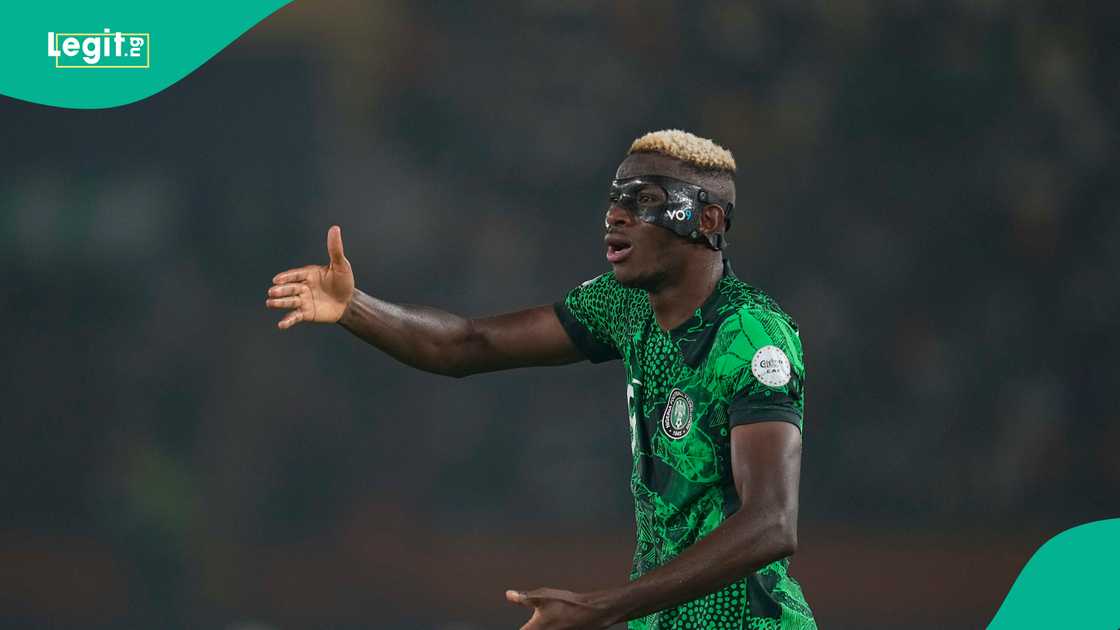 Victor Osimhen has scored a total of 25 goals for Nigeria to become the second highest goal scorer. Victor Osimhen has scored a total of 25 goals for Nigeria to become the second highest goal scorer.