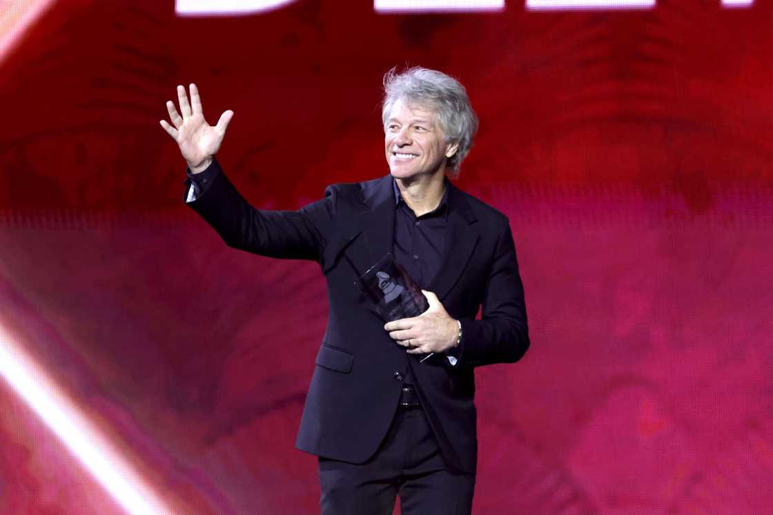 Jon Bon Jovi at Kaseya Centre in Miami, Florida Jon Bon Jovi at Kaseya Centre in Miami, Florida