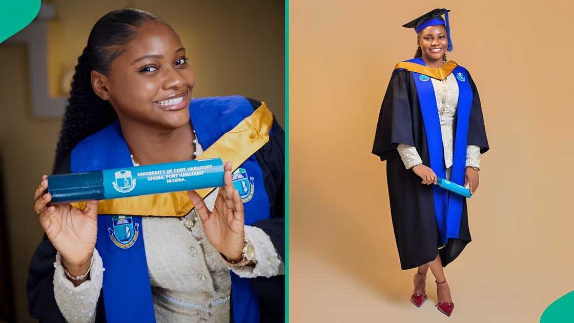 A Nigerian lady shared how she emerged as the best graduating student in computer science.