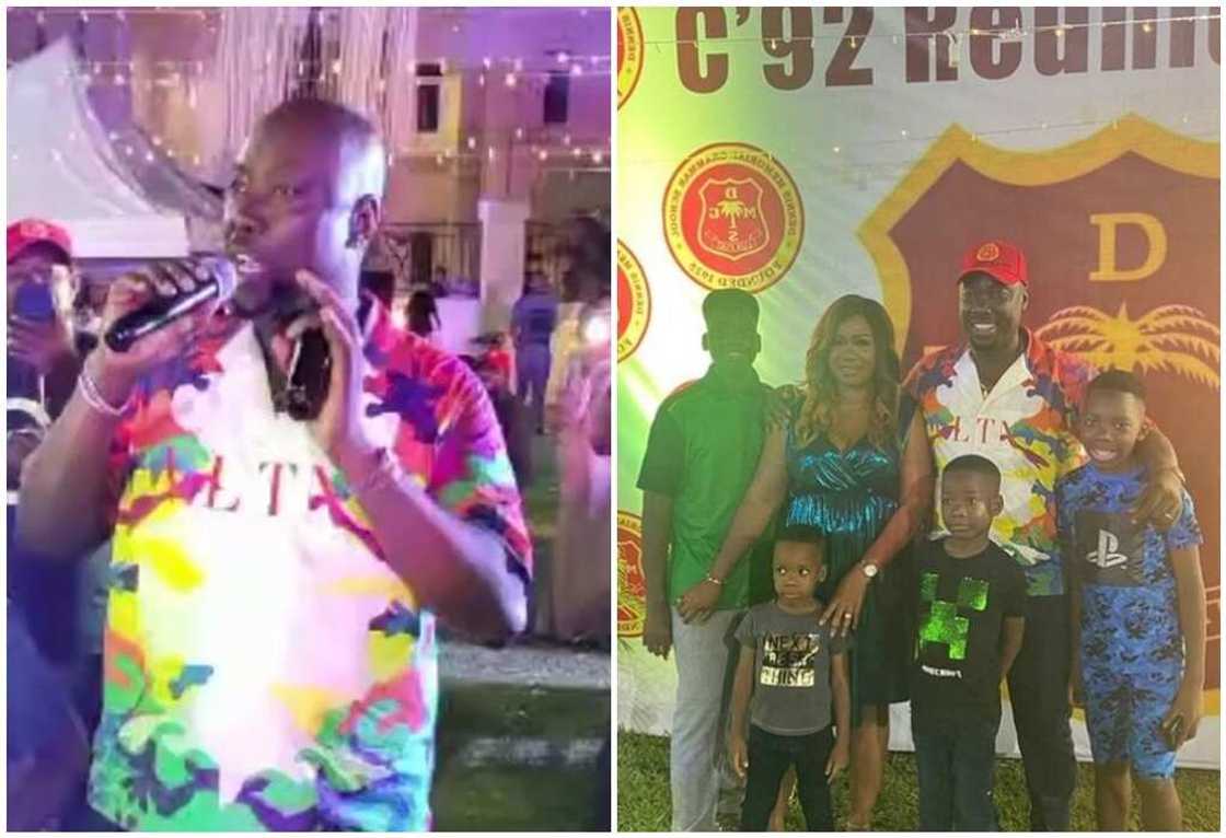 Nigerian socialite, Obi Cubana donates N2 million each to 20 of his classmates. Nigerian socialite, Obi Cubana donates N2 million each to 20 of his classmates.