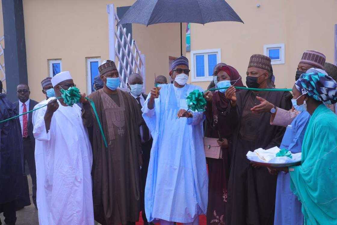 Buhari in Borno Buhari in Borno