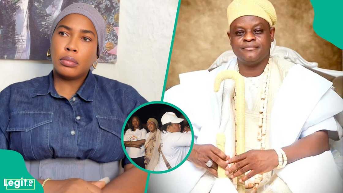 Faithia Williams and other Yoruba Nollywood stars gather at the airport to receive the body of the late Onipokia of Ipokia Kingdom ahead of his burial