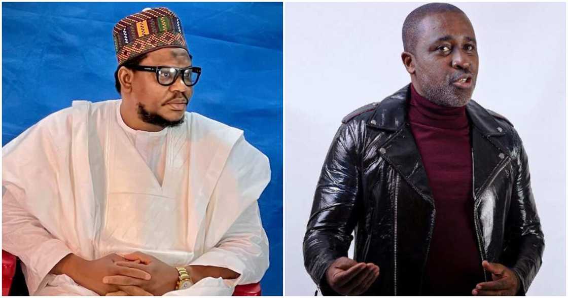 Politician Adamu Garba and Frank Edoho Politician Adamu Garba and Frank Edoho