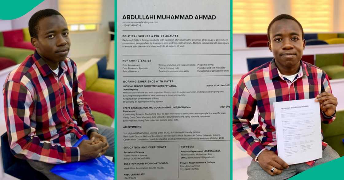 Young man who graduated with 4.89 CGPA shows up at company with his CV and asks to see manager Young man who graduated with 4.89 CGPA shows up at company with his CV and asks to see manager