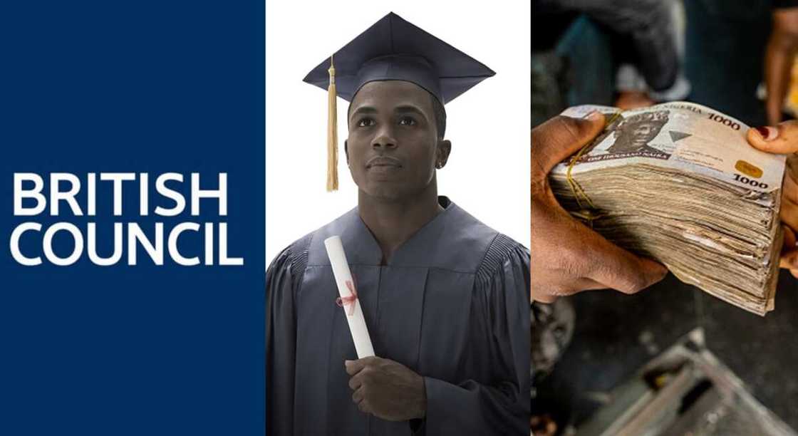 Photos of British Council logo as it increases prices of IELTS tests in Nigeria. Photos of British Council logo as it increases prices of IELTS tests in Nigeria.
