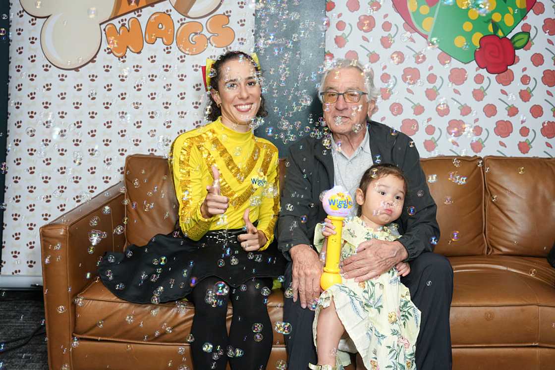 Evie Ferris, Robert De Niro and Gia Virginia Chen-De Niro Evie Ferris, Robert De Niro and Gia Virginia Chen-De Niro