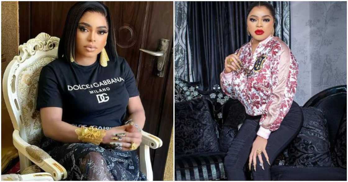 Popular Nigerian crossdresser Bobrisky Popular Nigerian crossdresser Bobrisky