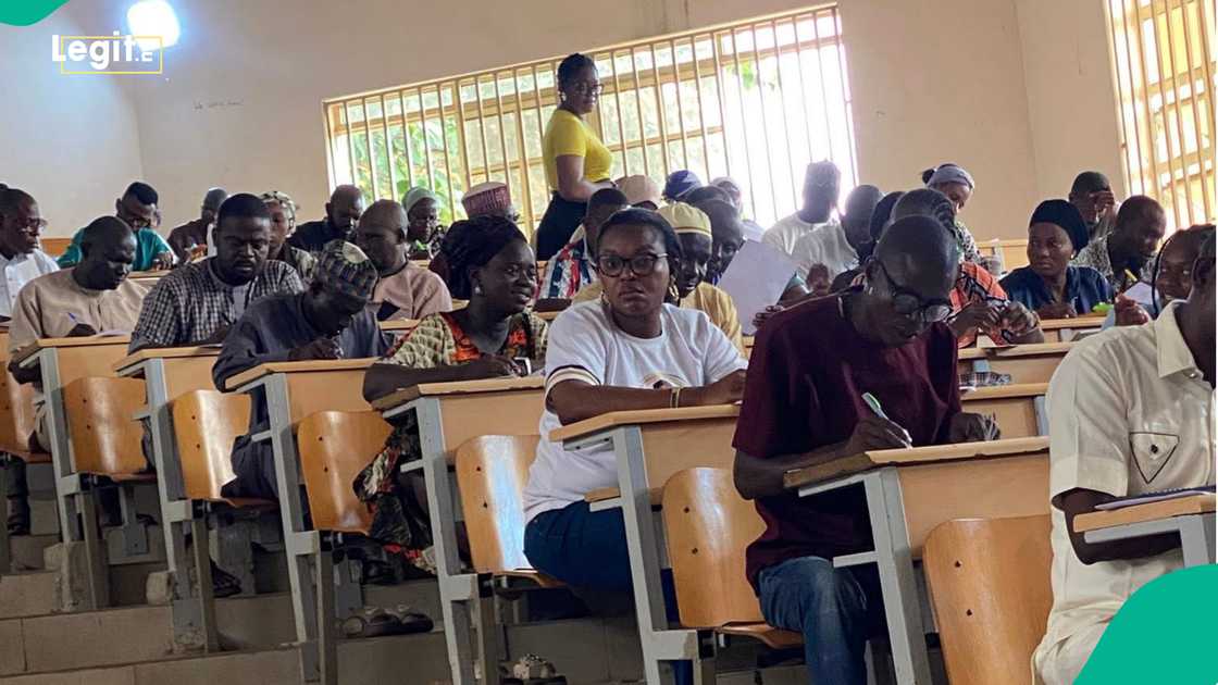 Woman shares what she did when she found her husband in classroom where she invigilated an exam Woman shares what she did when she found her husband in classroom where she invigilated an exam
