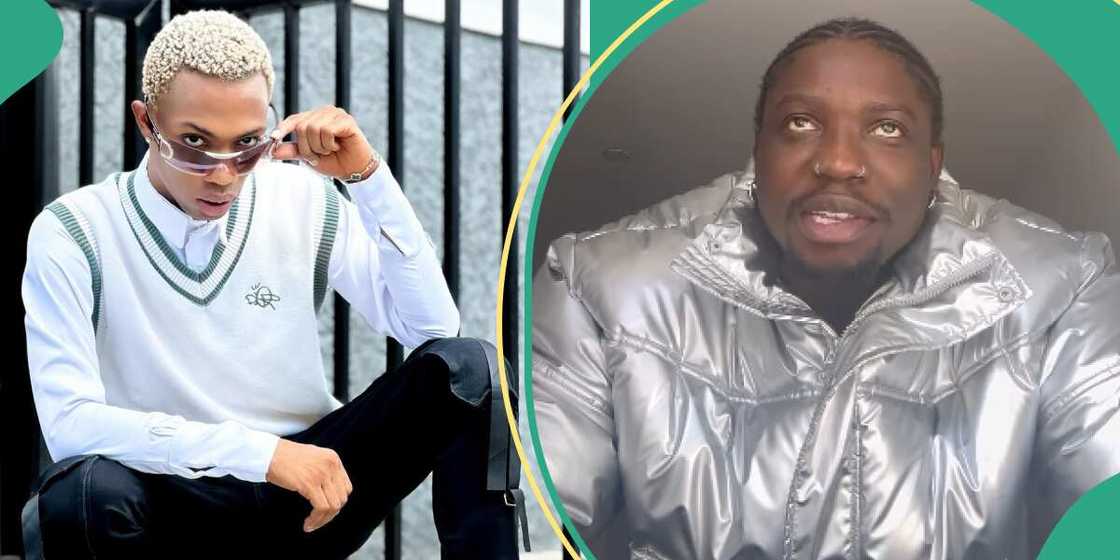 James Brown reacts to Verydarkman's threat. James Brown reacts to Verydarkman's threat.