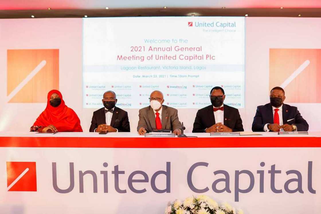 United Capital Plc Holds 2021 Annual General Meeting, Shareholders to Receive N4.2b Dividend Payout United Capital Plc Holds 2021 Annual General Meeting, Shareholders to Receive N4.2b Dividend Payout