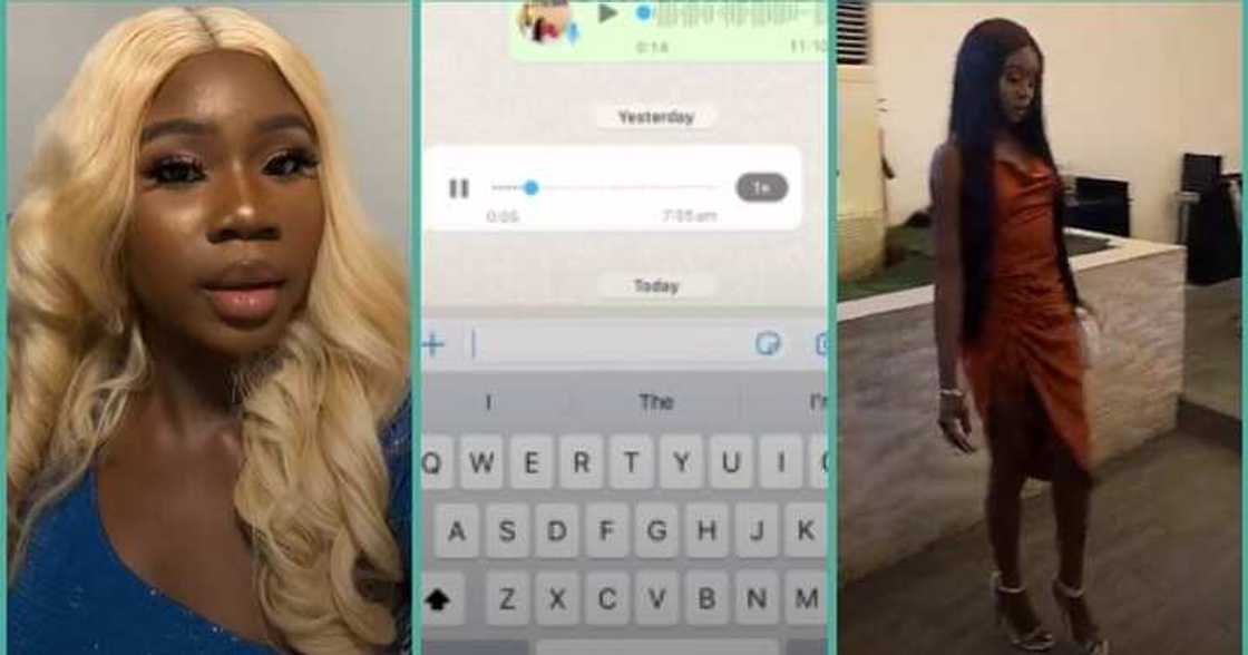 Lady shares touching voice note she received from house help Lady shares touching voice note she received from house help