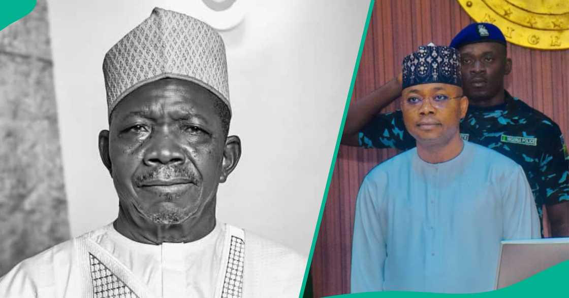 Mahaifin gwamnan Ododo. Mahaifin gwamnan Ododo.