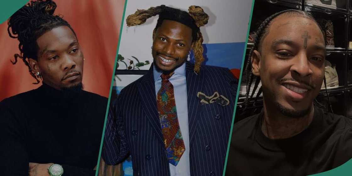 Asake with Offset, 21 Savage in the US. Asake with Offset, 21 Savage in the US.