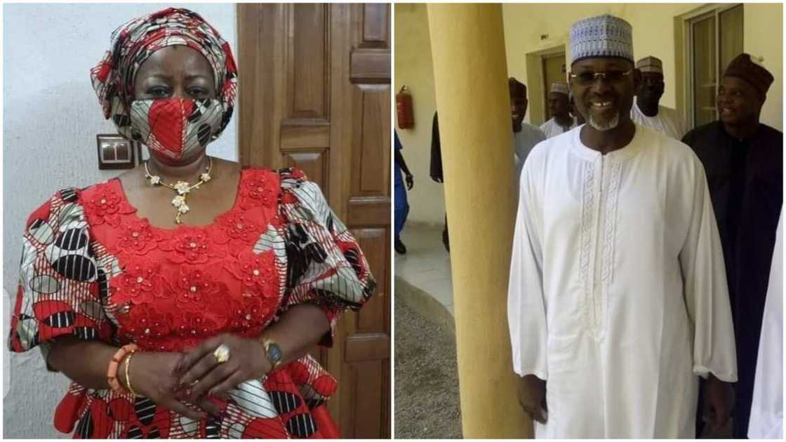 Lauretta Onochie: Ex-INEC Chairman Jega Reacts to Onochie's Nomination as Commissioner Lauretta Onochie: Ex-INEC Chairman Jega Reacts to Onochie's Nomination as Commissioner