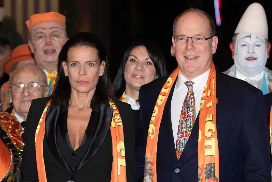 Princesse Stéphanie de Monaco et son frère Prince Albert II de Monaco